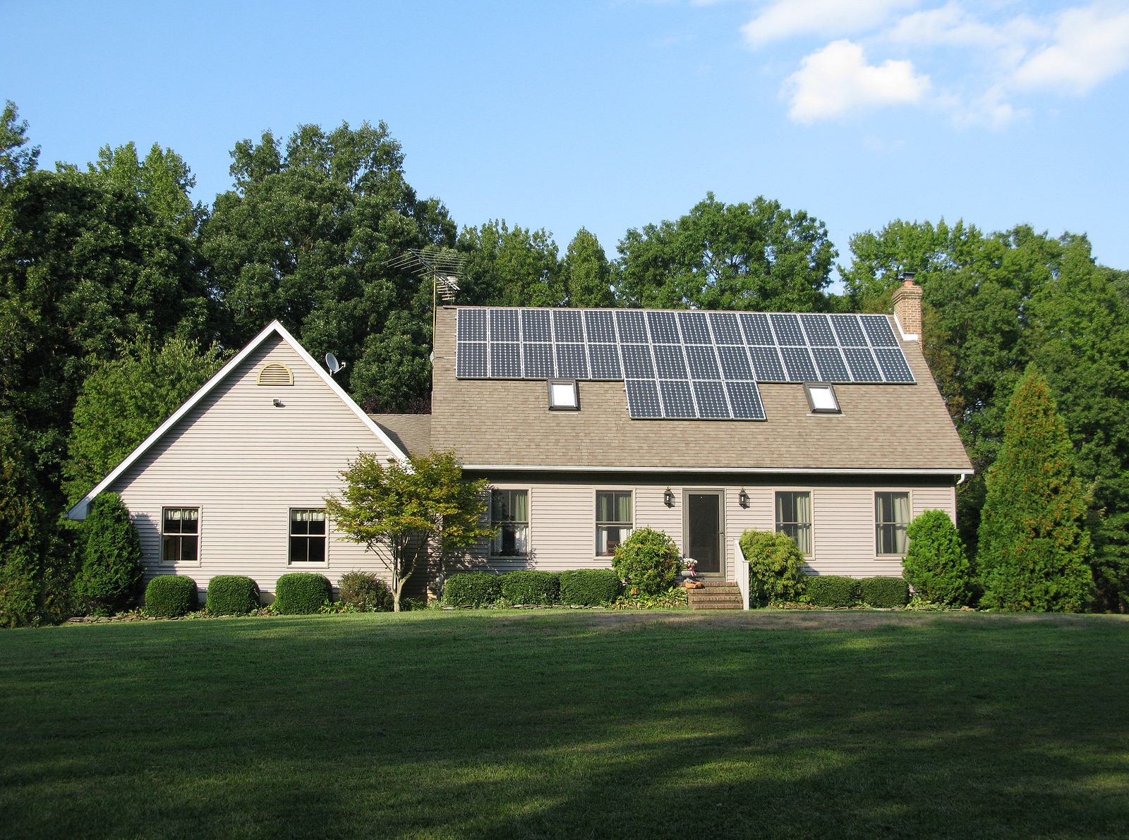 solar panels new roof